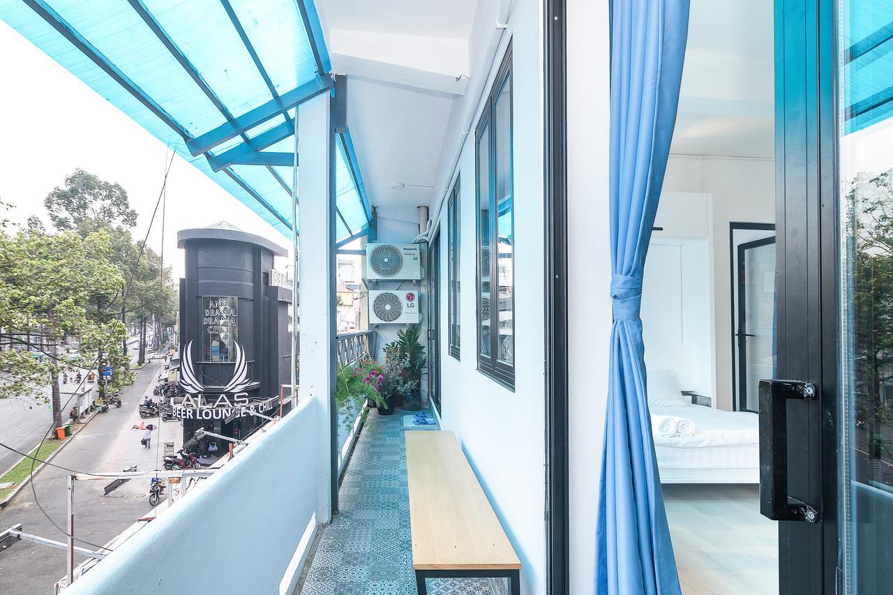 Scandinavian Apartment With Balcony In Bui Vien Thành Pho Ho Chí Minh Esterno foto