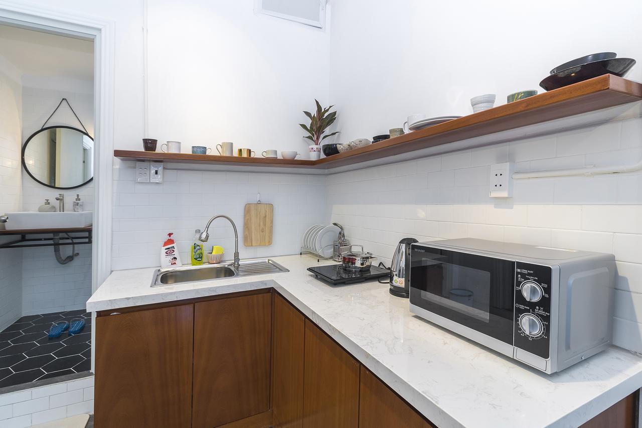 Scandinavian Apartment With Balcony In Bui Vien Thành Pho Ho Chí Minh Esterno foto