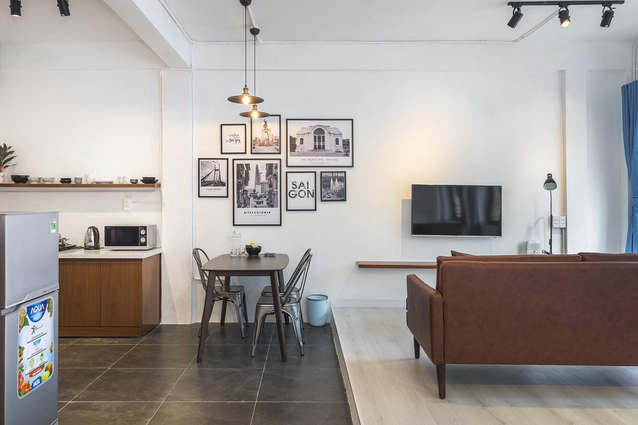 Scandinavian Apartment With Balcony In Bui Vien Thành Pho Ho Chí Minh Esterno foto