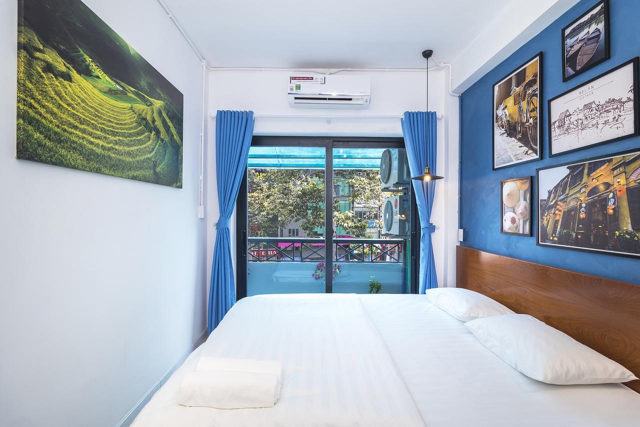 Scandinavian Apartment With Balcony In Bui Vien Thành Pho Ho Chí Minh Esterno foto