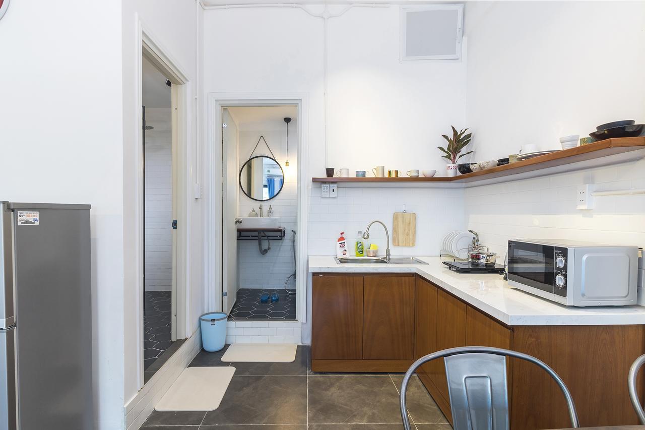 Scandinavian Apartment With Balcony In Bui Vien Thành Pho Ho Chí Minh Esterno foto