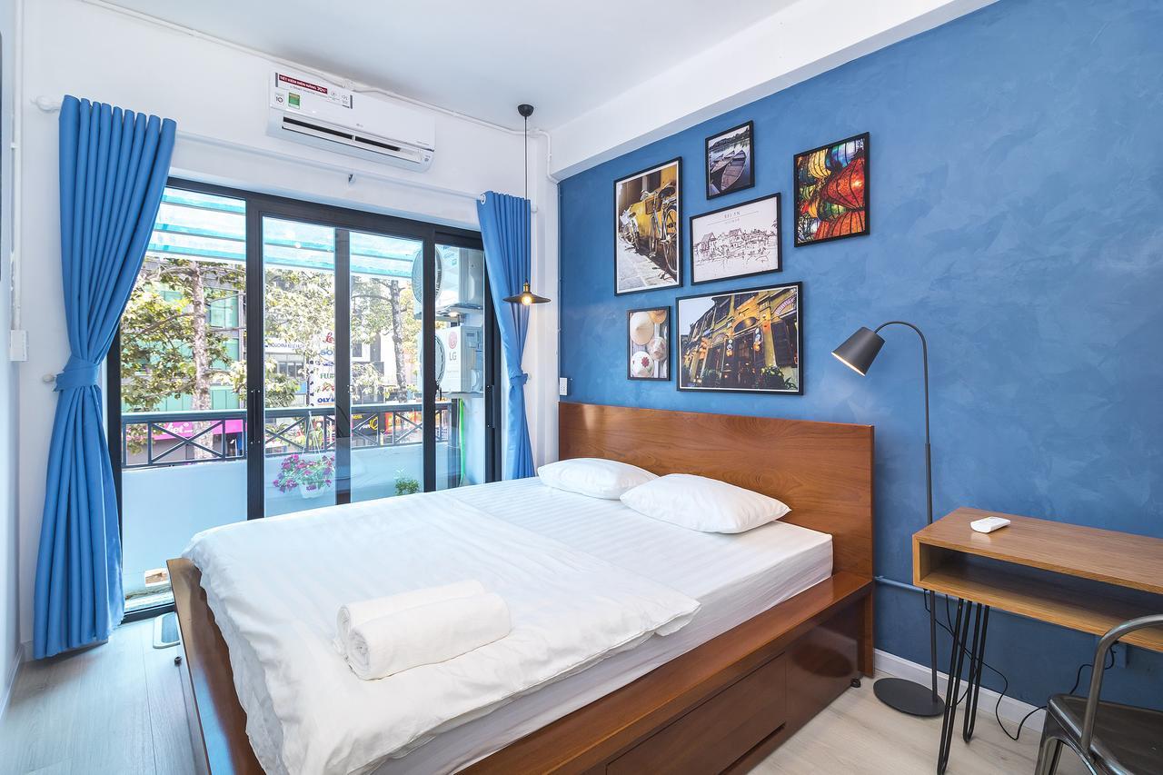 Scandinavian Apartment With Balcony In Bui Vien Thành Pho Ho Chí Minh Esterno foto
