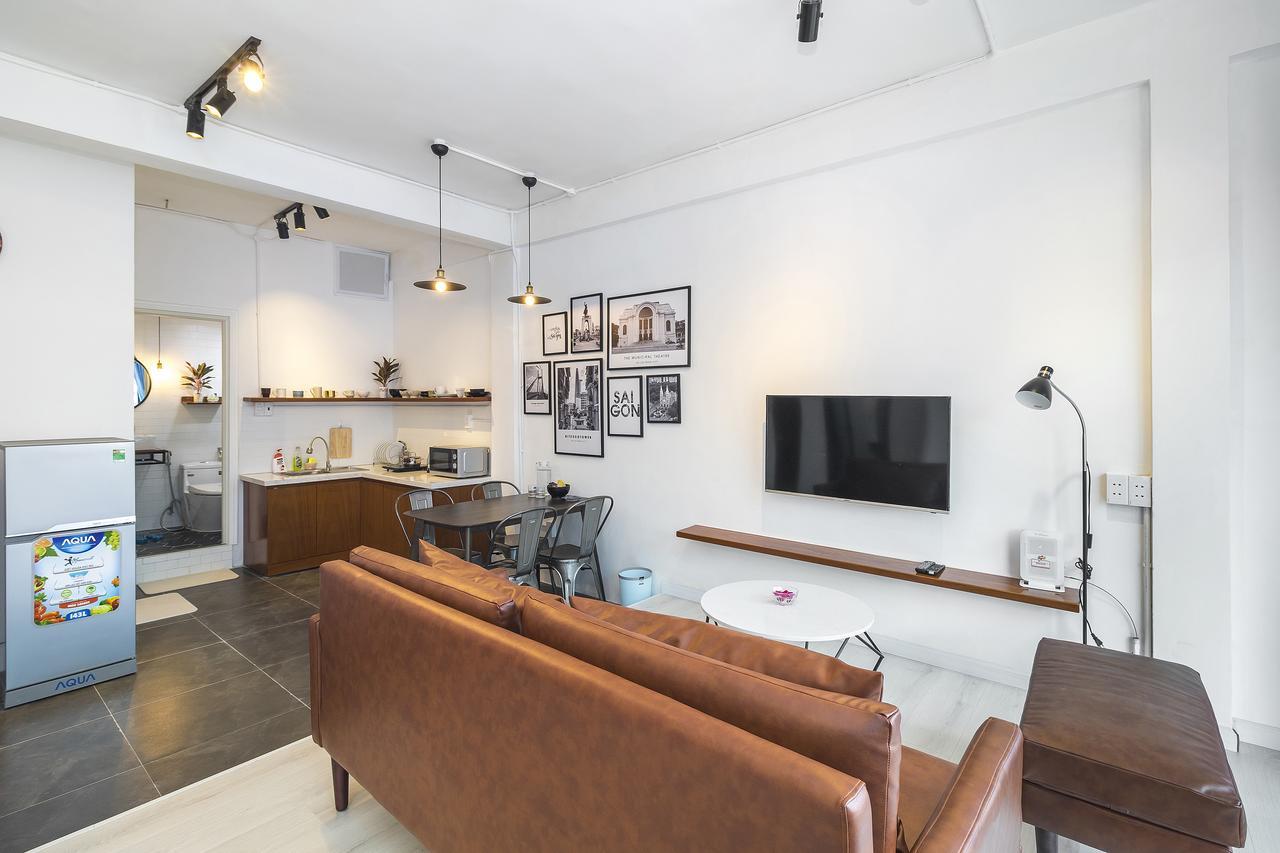 Scandinavian Apartment With Balcony In Bui Vien Thành Pho Ho Chí Minh Esterno foto